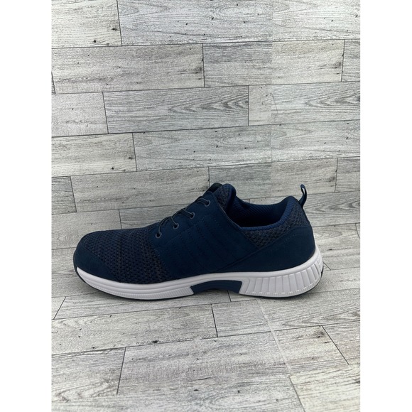 Orthofeet 529 Edgewater Mens Navy Blue Athletic Walking Shoes Size 11.5 D Medium main image 13